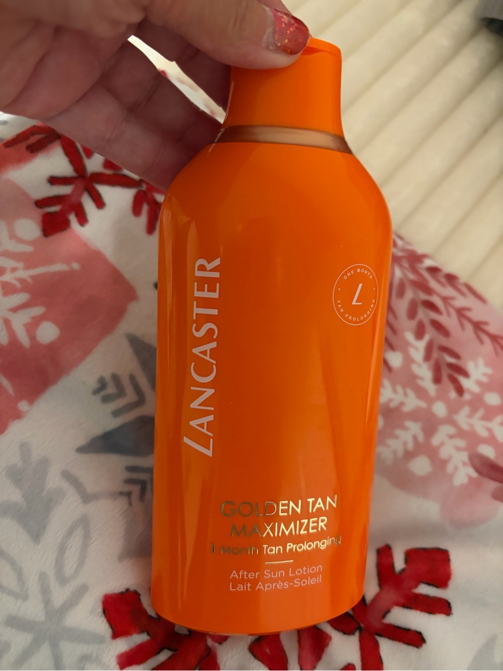 Lancaster Golden Tan Maximizer After-Sun Lotion — Orange